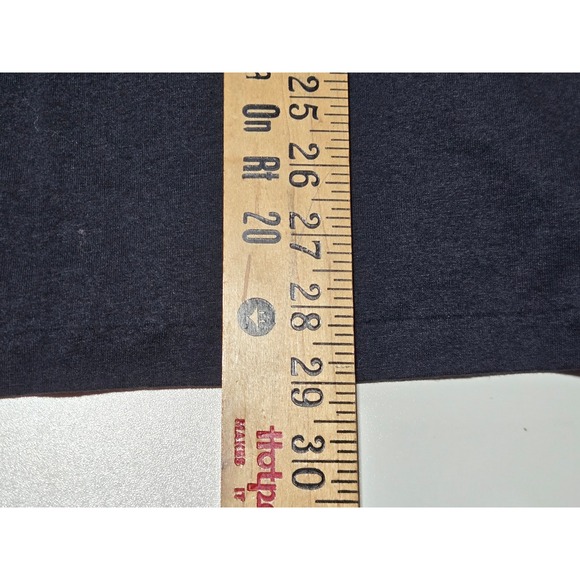 Vintage Postage Stamp Graphic T-Shirt Men's L Holly Michigan Indie - Picture 5 of 5